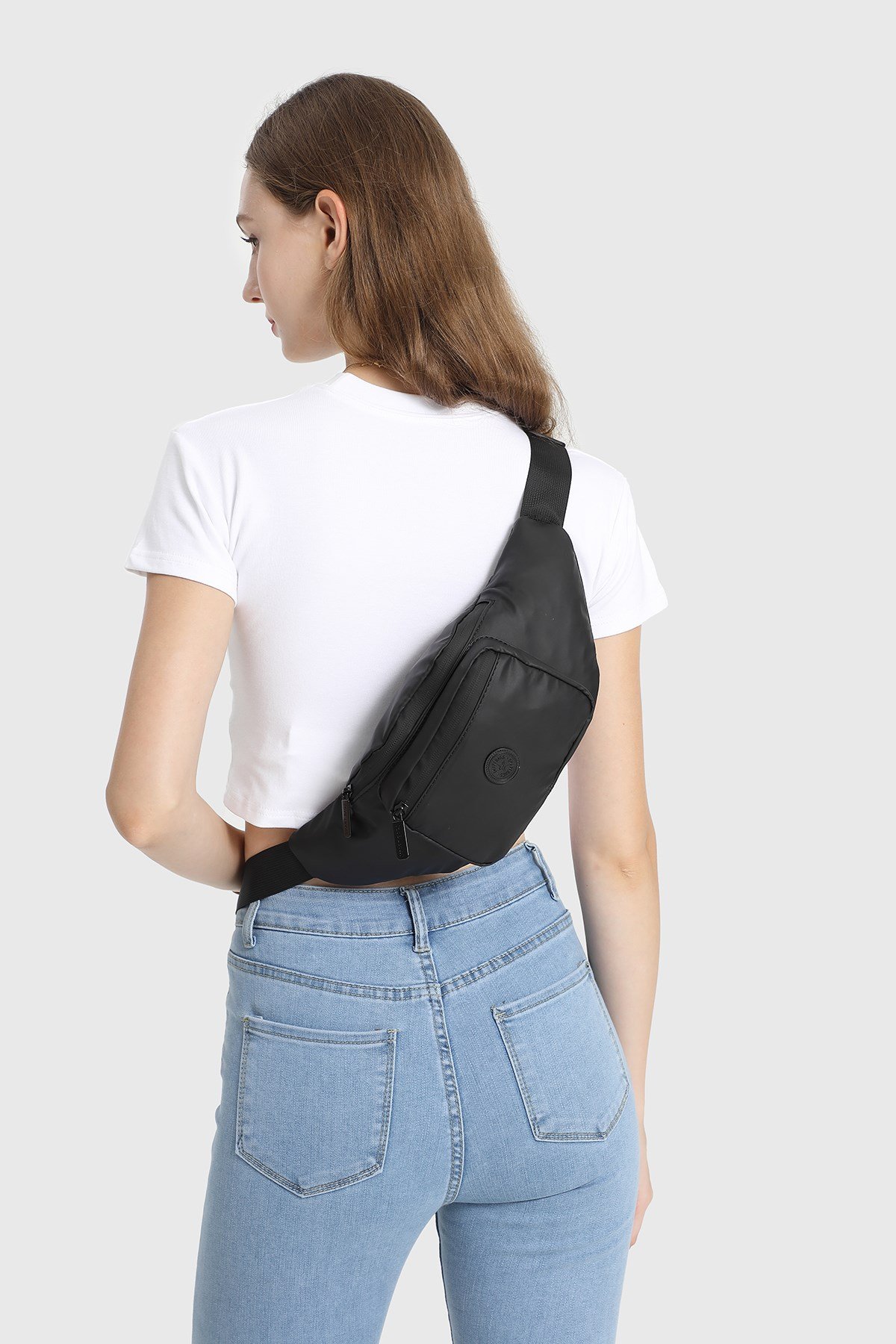 Gumi Kumaş Smart Bags Uniseks Bodybag Bel Çantası 8762