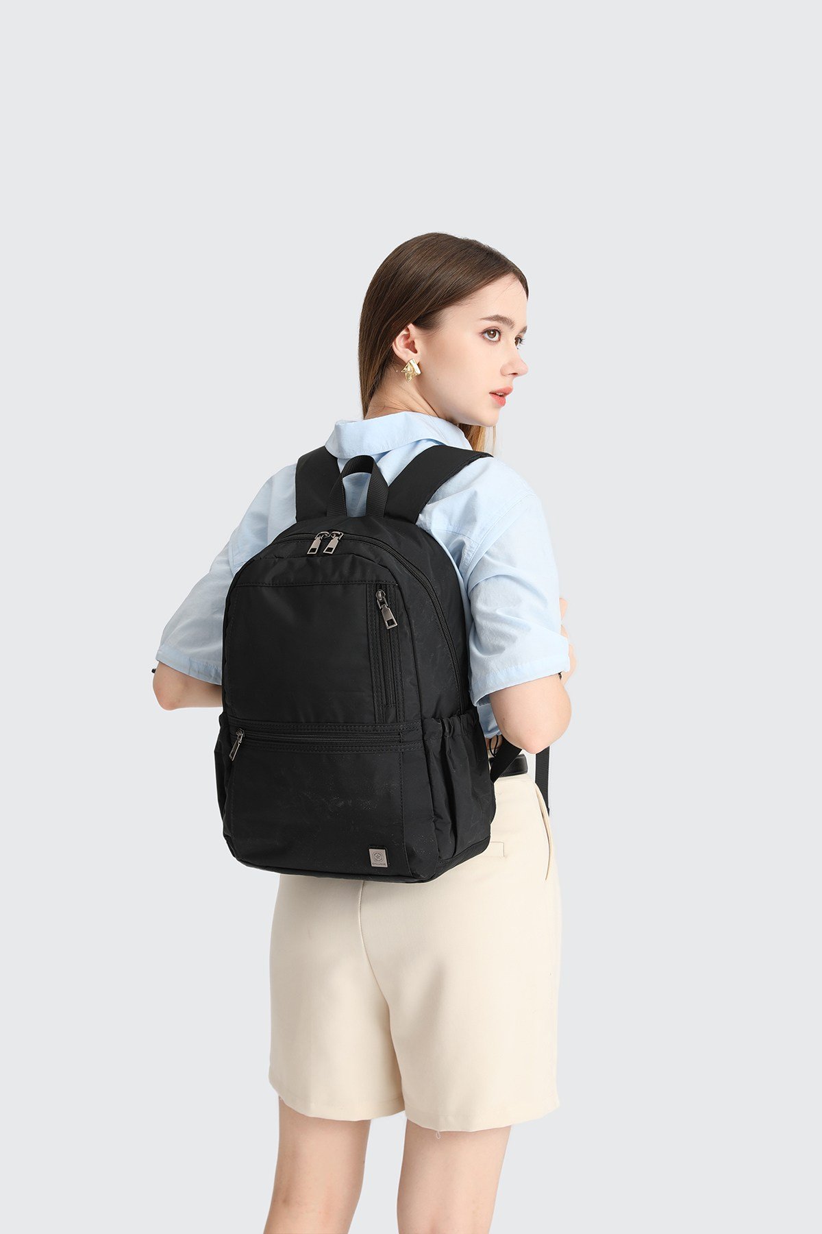 Gumi Siyah Unisex Body Bag Smb8655