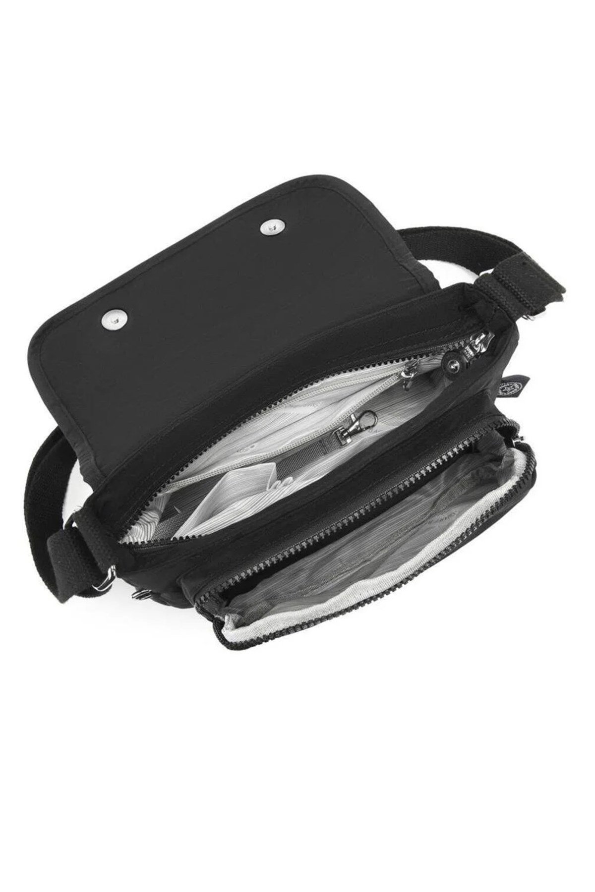 Krinkıl Kumaş Kadın Postacı Çantası Smart Bags 1148