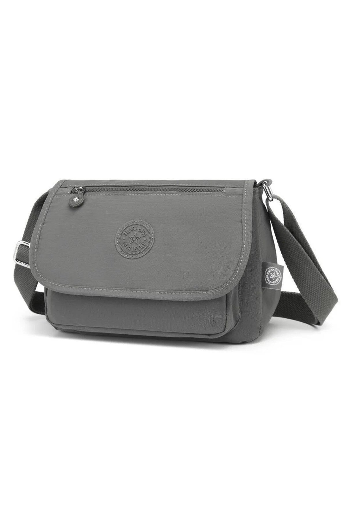 Krinkıl Kumaş Kadın Postacı Çantası Smart Bags 1148