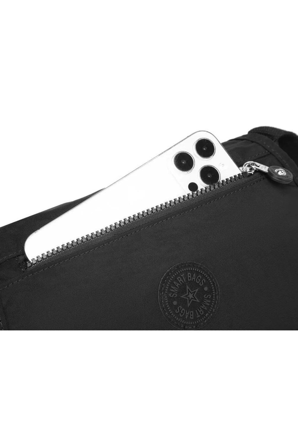 Krinkıl Kumaş Kadın Postacı Çantası Smart Bags 1148