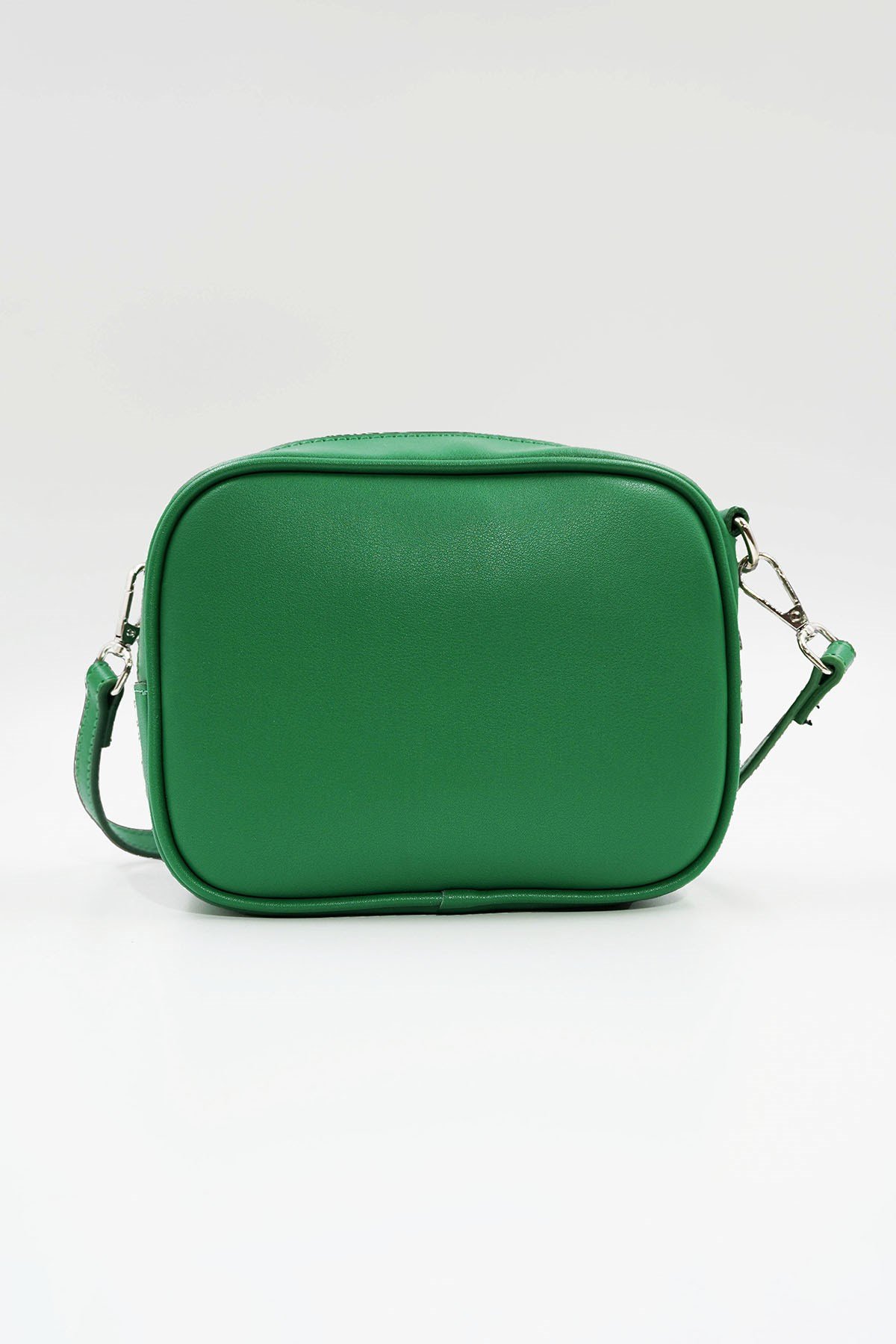 Küçük Boy  Crossbody Çapraz Askılı Kadın Omuz Çantası Çimen