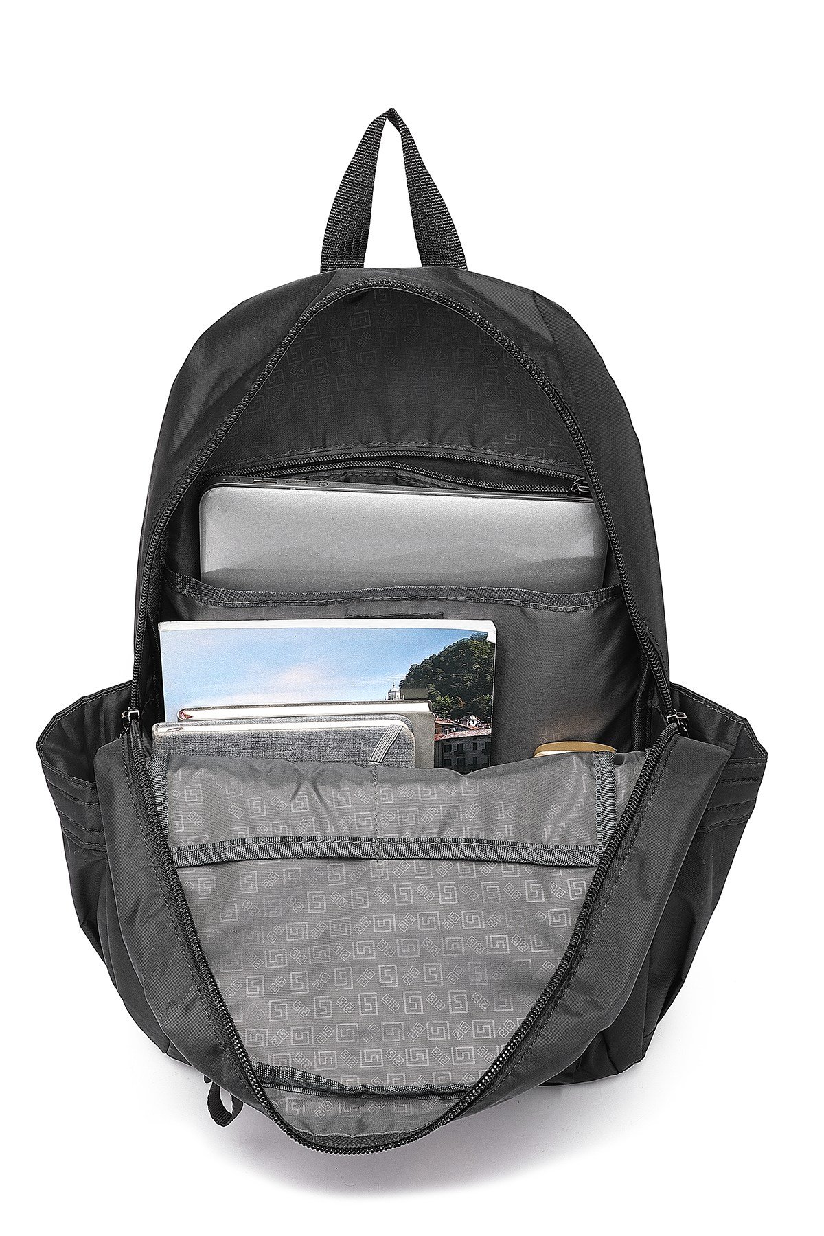 Smart Bags Büyük Boy Laptop Bölmeli Günlük ve Okul İçin Uygun Su Geçirmez Sırt Çantası 8714 Lacivert