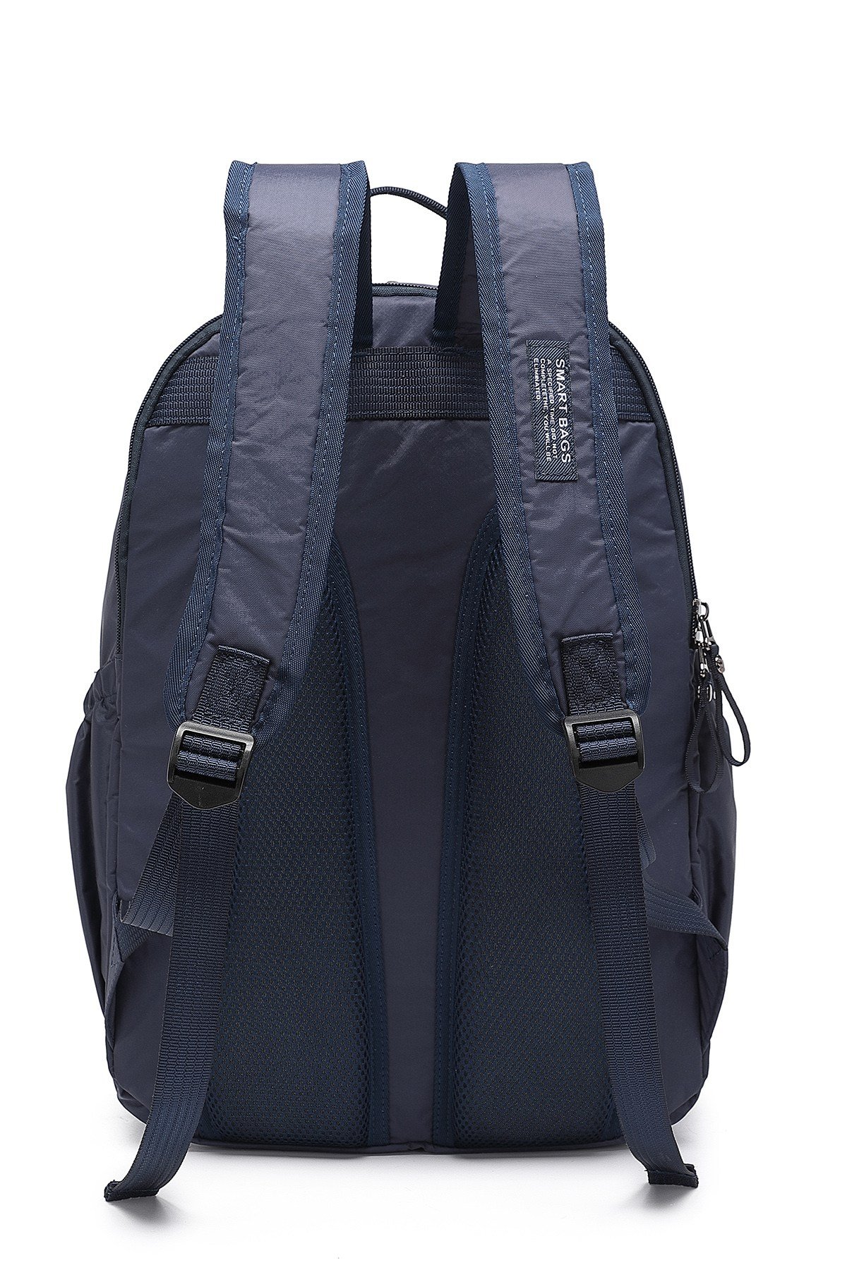 Smart Bags Büyük Boy Laptop Bölmeli Günlük ve Okul İçin Uygun Su Geçirmez Sırt Çantası 8718 Lacivert