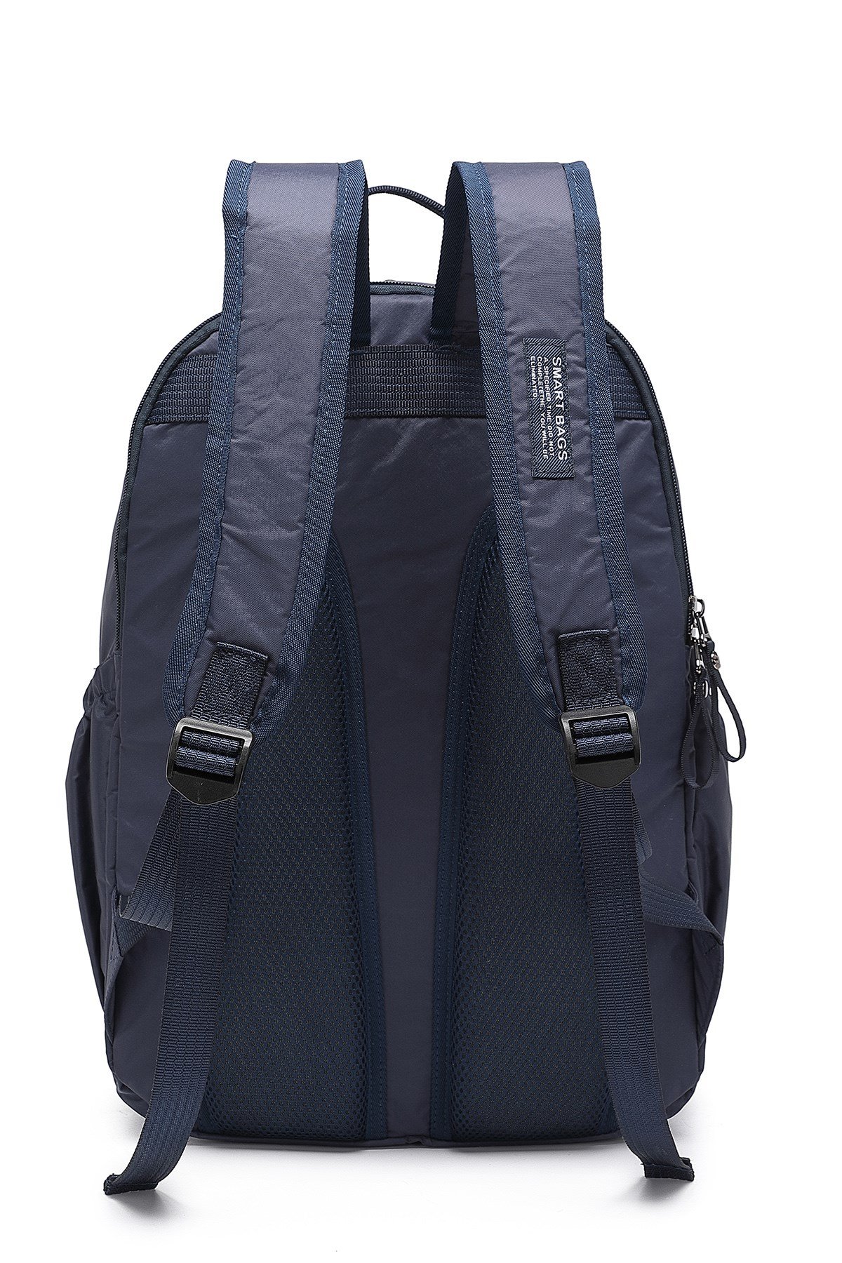 Smart Bags Büyük Boy Laptop Bölmeli Günlük ve Okul İçin Uygun Su Geçirmez Sırt Çantası 8718 Lacivert