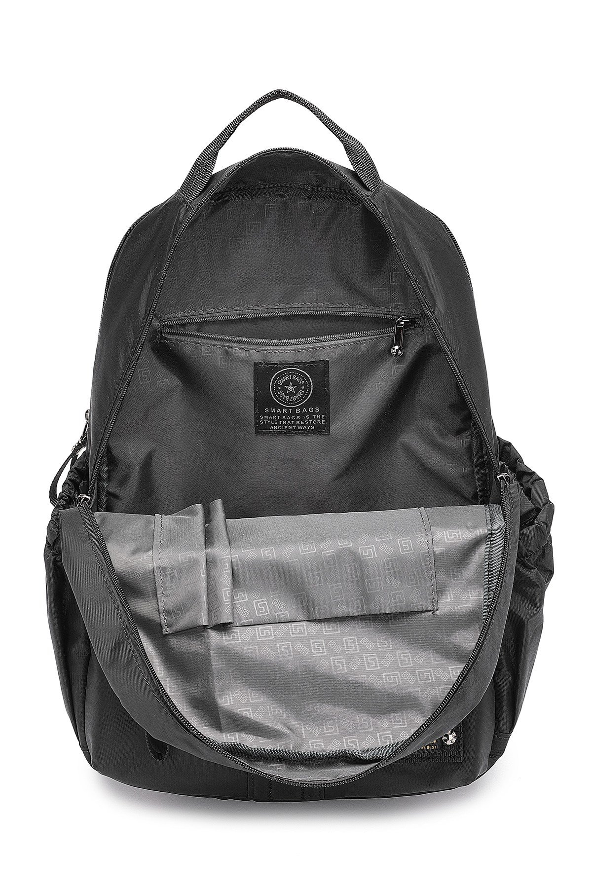 Smart Bags Büyük Boy Laptop Bölmeli Günlük ve Okul İçin Uygun Su Geçirmez Sırt Çantası 8718 Lacivert