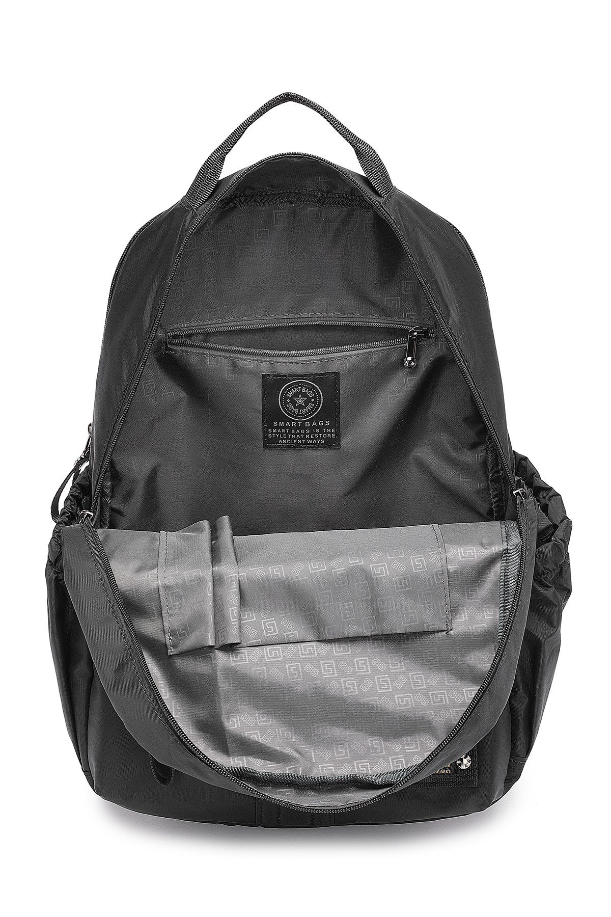 Smart Bags Büyük Boy Laptop Bölmeli Günlük ve Okul İçin Uygun Su Geçirmez Sırt Çantası 8718 Lacivert