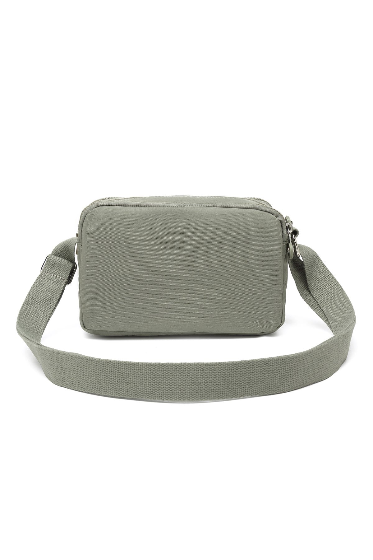 Smart Bags Günlük Küçük Boy Su Geçirmez Hafif Krınkıl Kumaş Kadın Omuz Çantası Yeşil