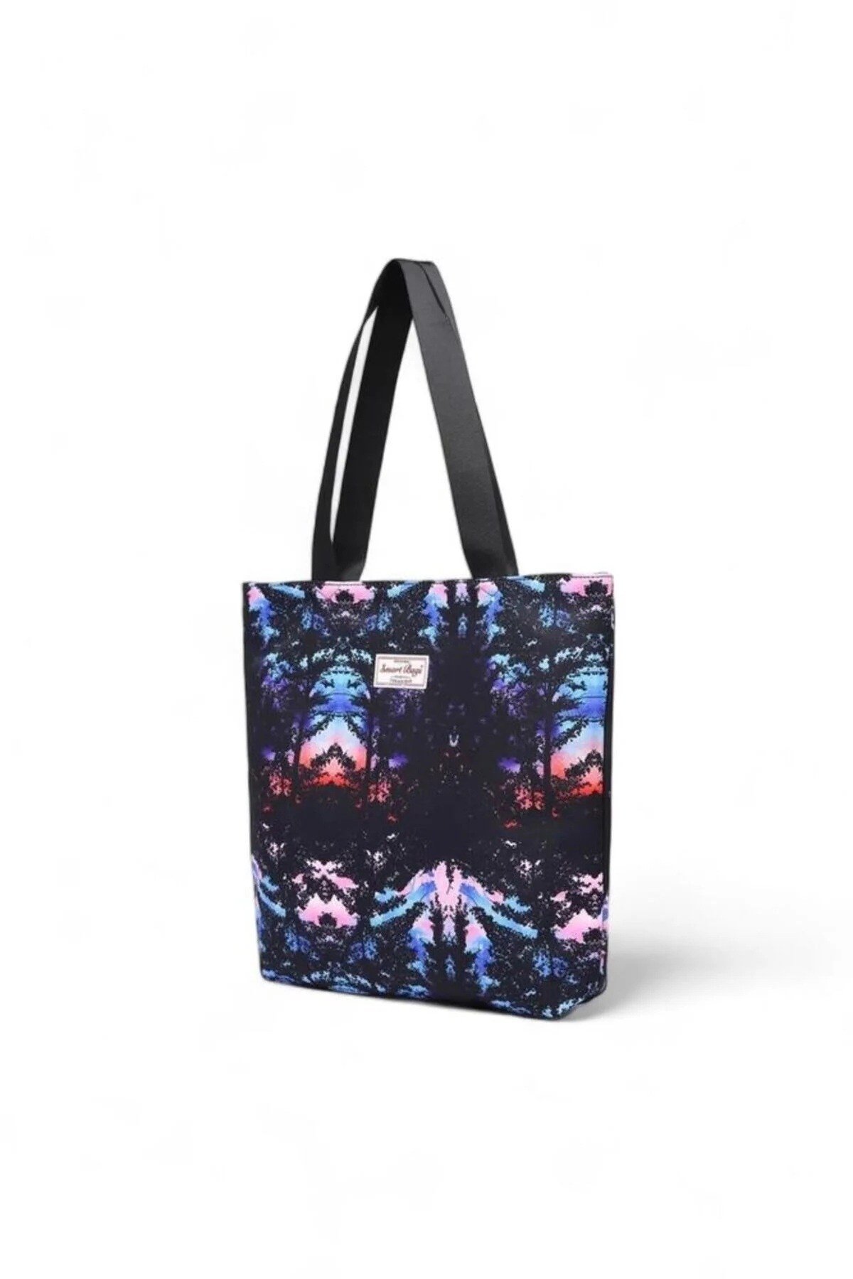 Smart Bags Printed Edition Kadın Günlük Hafif Kumaş Omuz Çantası Orman