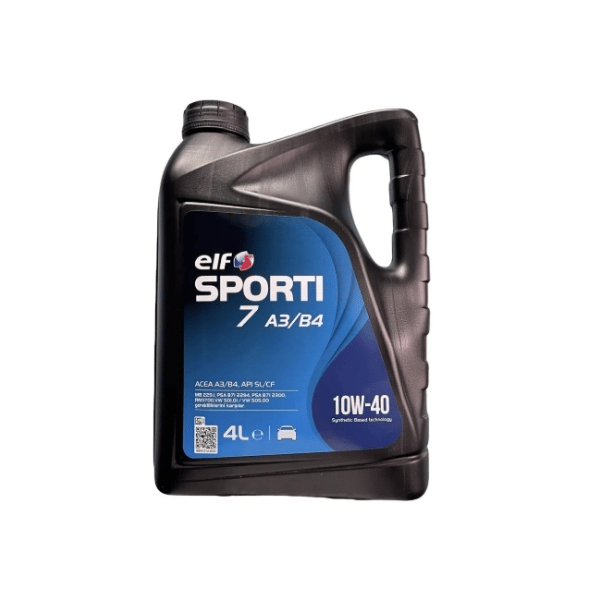 Elf Sporti 7 10w40 A3, B4 4 Litre Motor Yağı