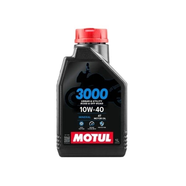 Motul 3000 10w40 1 Litre 4 Zamanlı Motorsiklet Motor Yağ 2026 Üretim