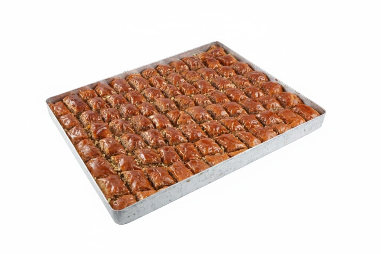 El Yapımı Tereyağlı Cevizli Ev Baklavası 