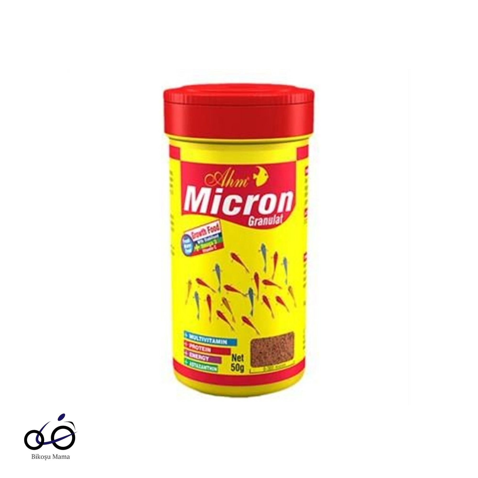  Ahm Micron Granül Yavru Balık Yemi 100ml