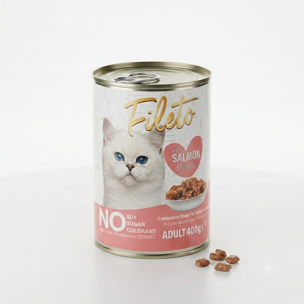 Bestpet Somon Parça Etli Ve Soslu Yetişkin Kedi Konservesi 400gr | Kedi Konserve Mamaları   Bestpet Somon Parça Etli Ve Soslu Yetişkin Kedi Konservesi 400gr