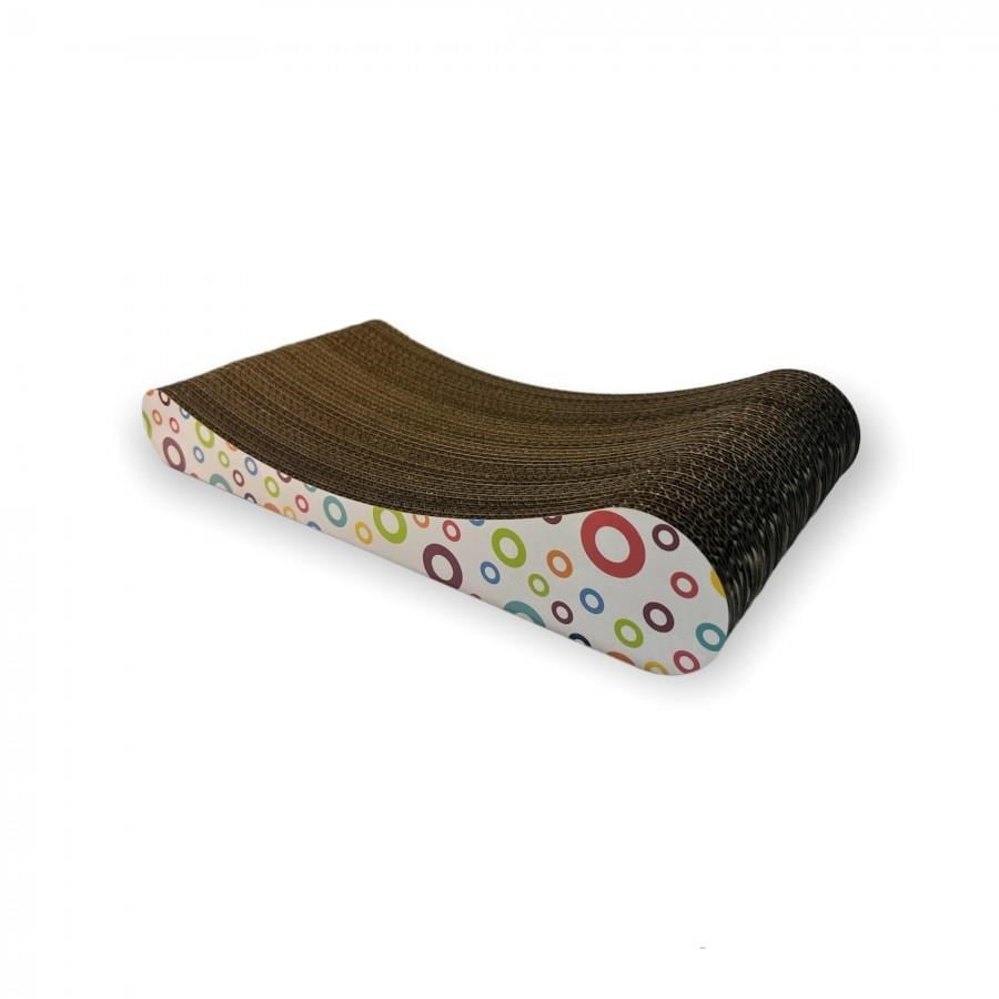  Bikoşu Mama Terrace Karton Kedi Tırmalama Tahtası 44x8x21 cm