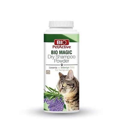  Bio PetActive Magic Lavanta ve Biberiye Özlü Kuru Kedi Şampuanı 150 Gr