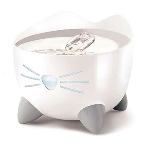  Catit Pixi Fountain Led Işıklı Çelik Hazneli Otomatik Su Sebili 2,5L