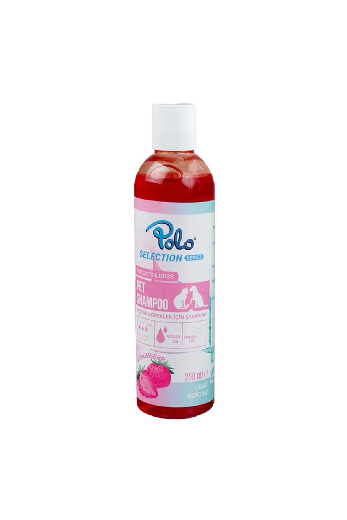  Çilek Aromalı Kedi Ve Köpek Şampuanı 250 ml