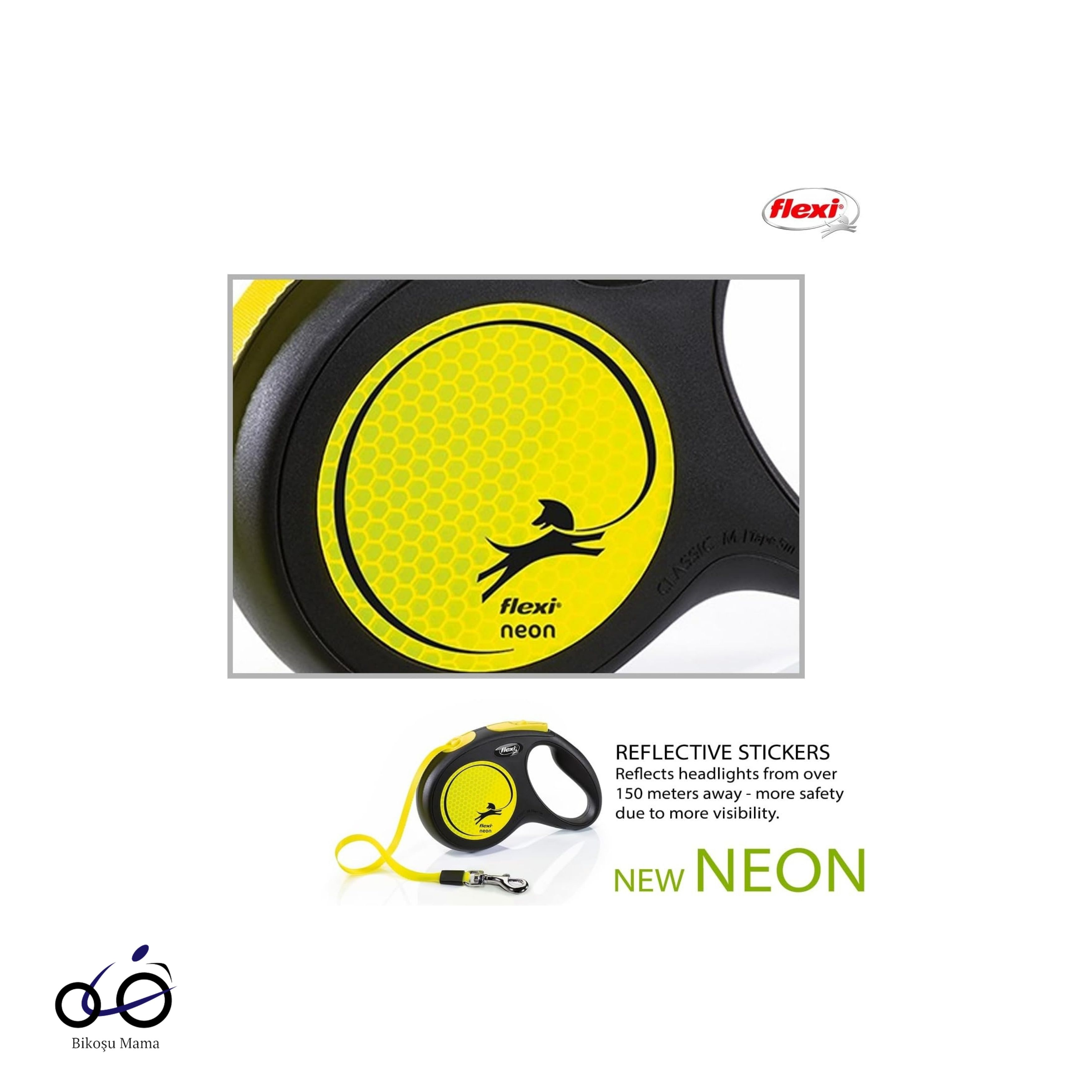 Flexi Neon Şerit Tasma