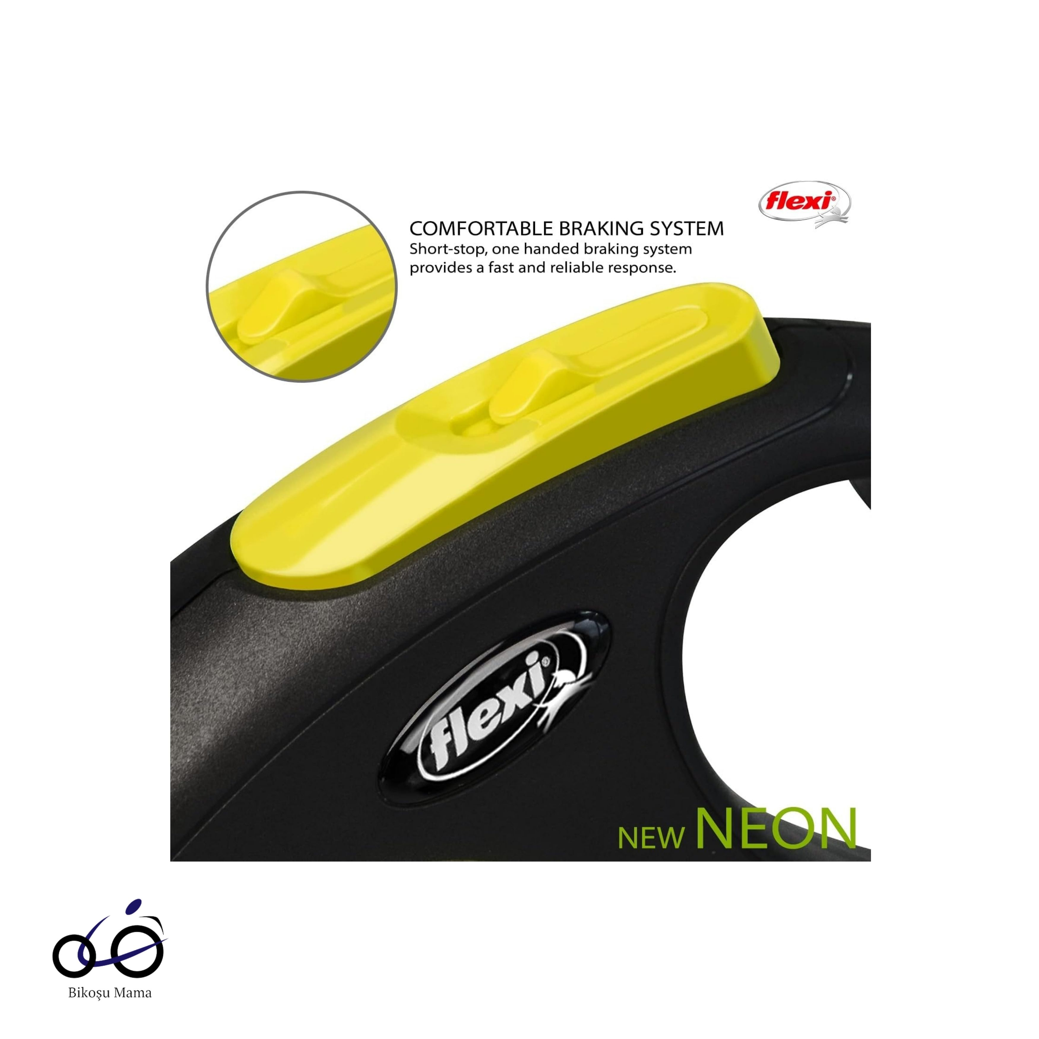 Flexi Neon Şerit Tasma