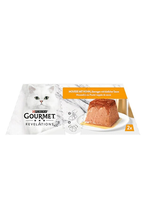  Gourmet Revelations Tavuklu Kedi Yaş Maması 2x57gr (6'li Set)