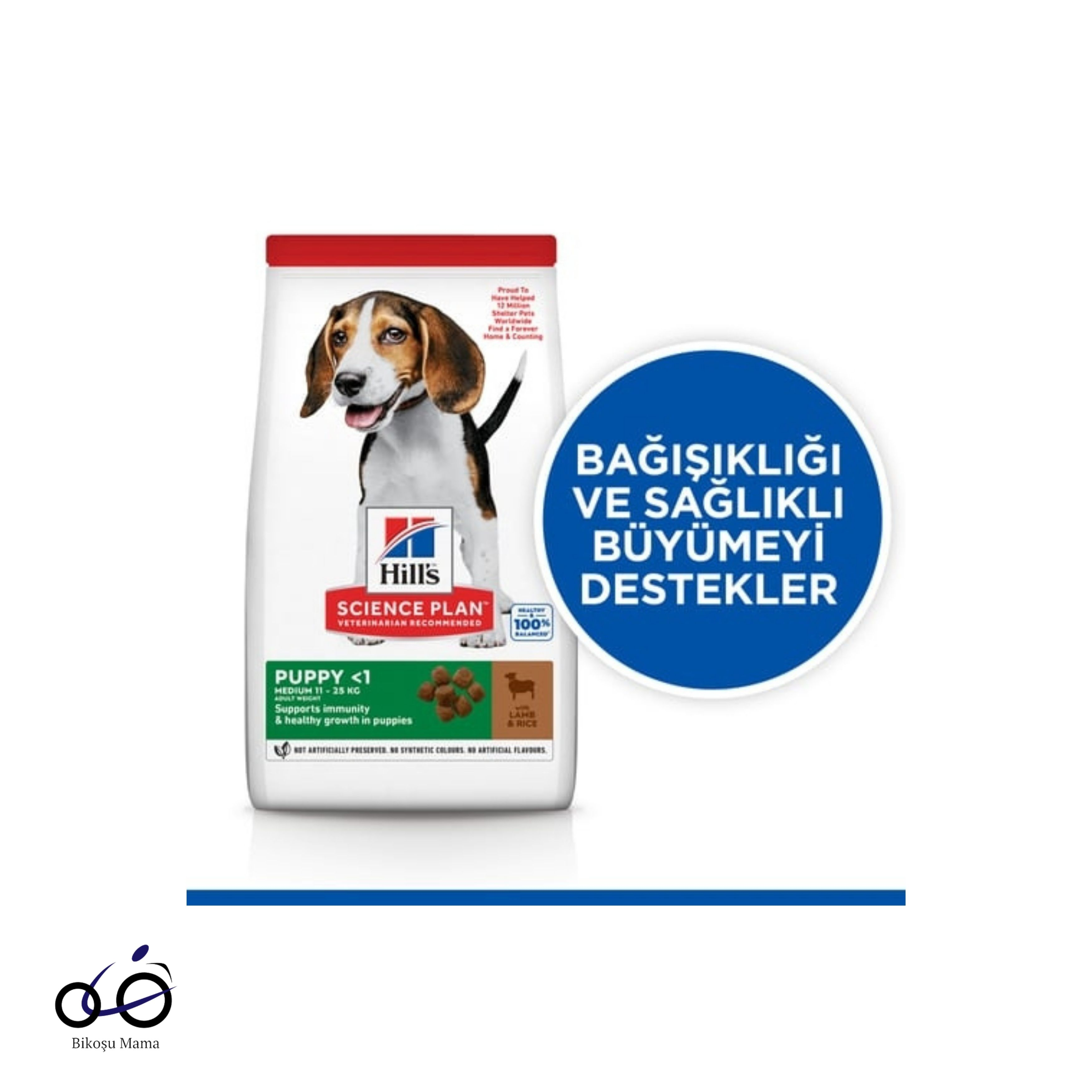 Hill's SCIENCE PLAN Healthy Development Kuzulu Orta Irk Yavru Köpek Maması