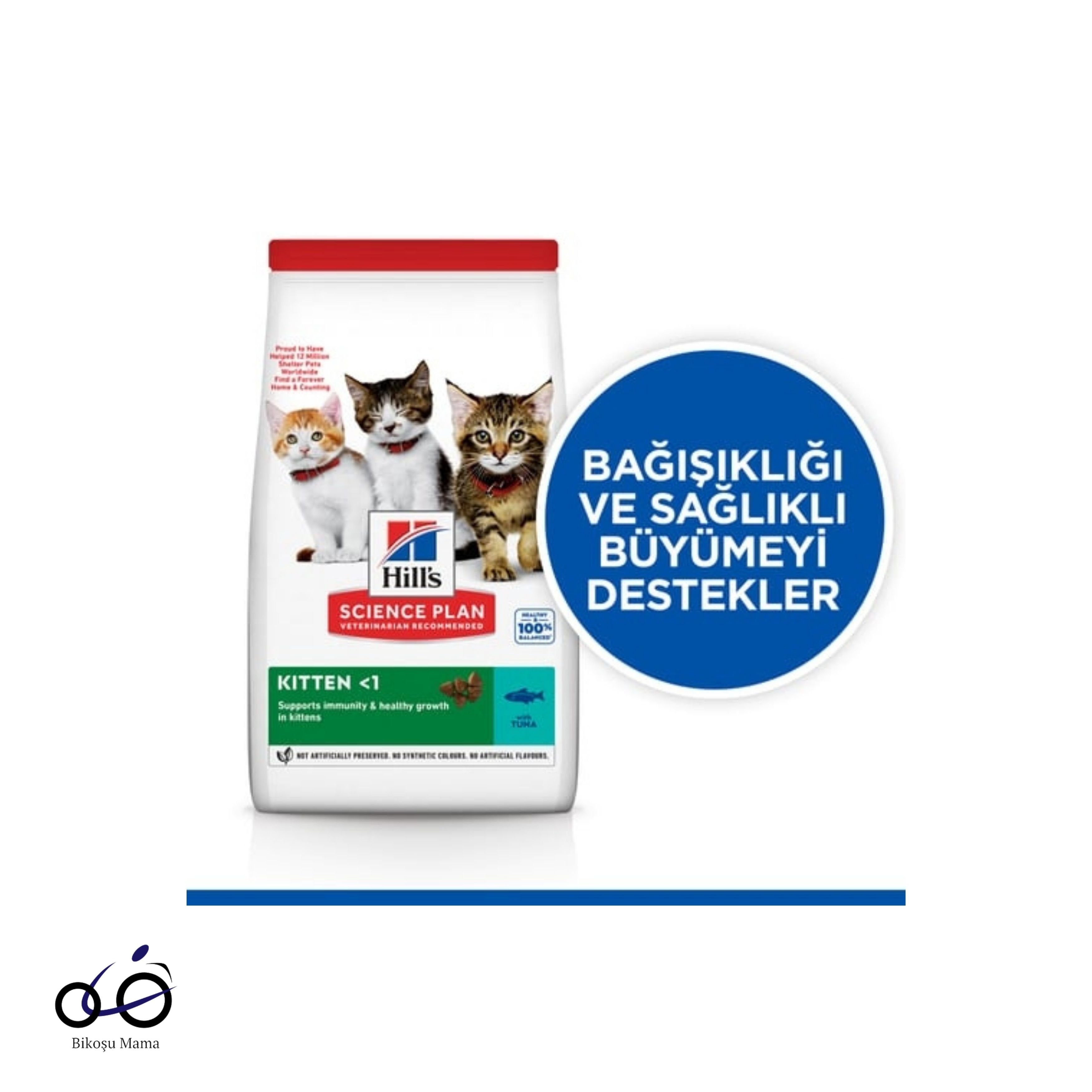 Hill's SCIENCE PLAN Healthy Development Ton Balıklı Yavru Kedi Maması 1kg (AÇIK MAMA)