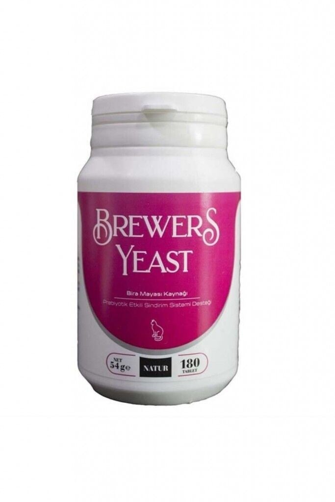  Natur Brewers Yeast Kedi İçin Sarımsaklı Maya Tableti 180 Tablet