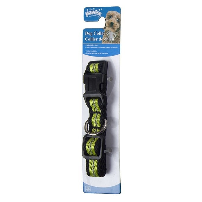  Pawise Reflektörlü Yeşil Köpek Boyun Tasması Small 22-35 cm x 15 mm