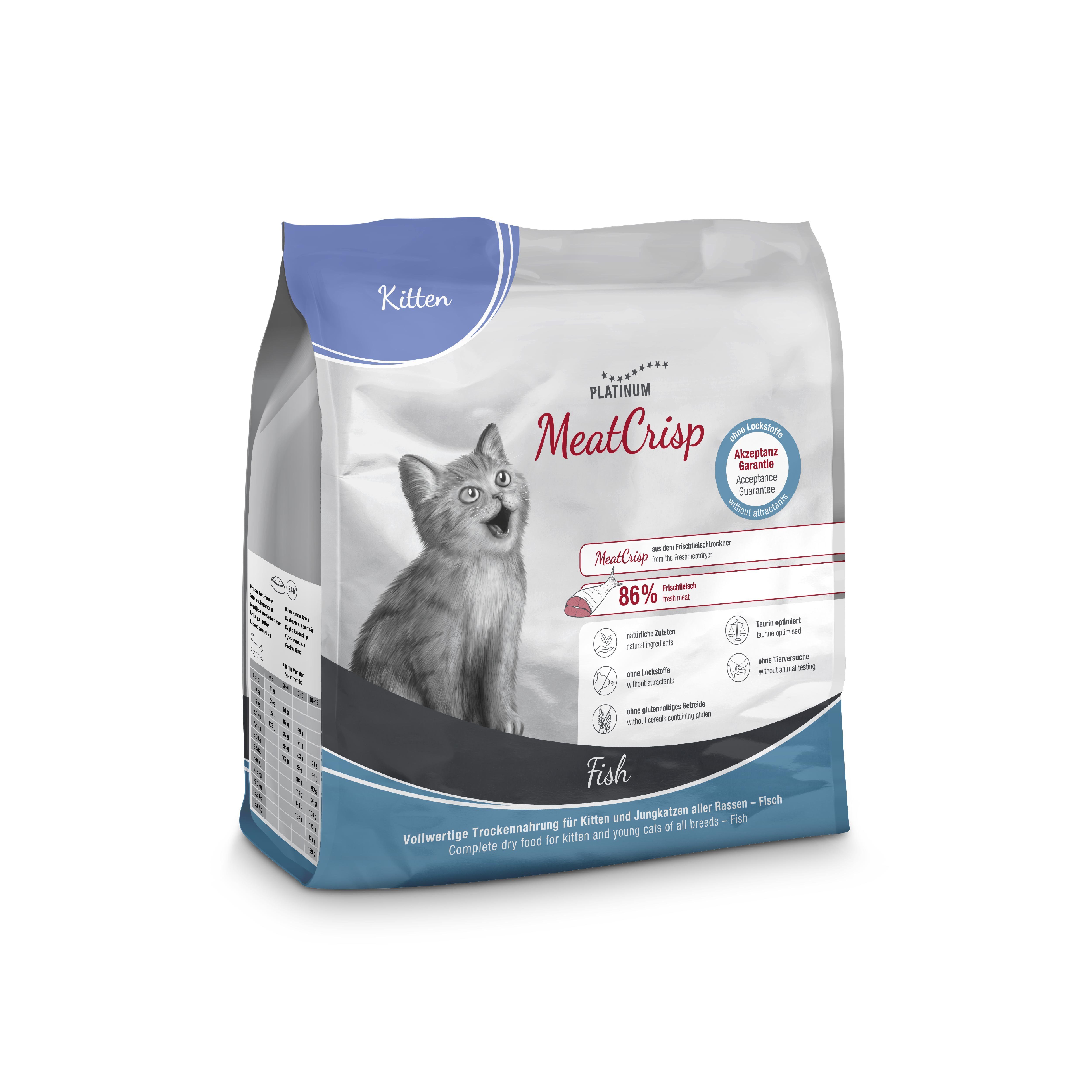  Platinum MeatCrisp Balıklı Yavru Kedi Maması 400gr