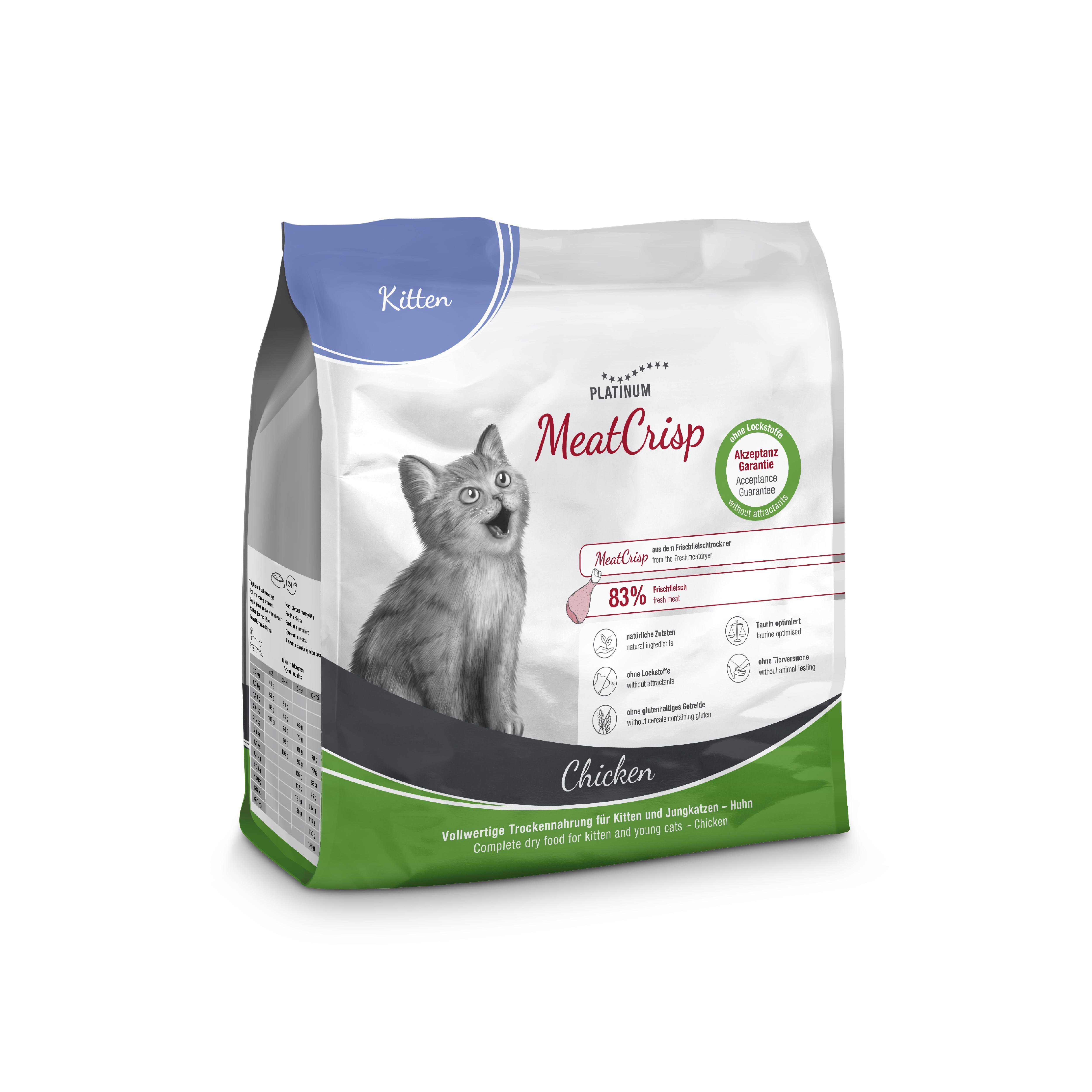  Platinum MeatCrisp Tavuklu Yavru Kedi Maması 400gr