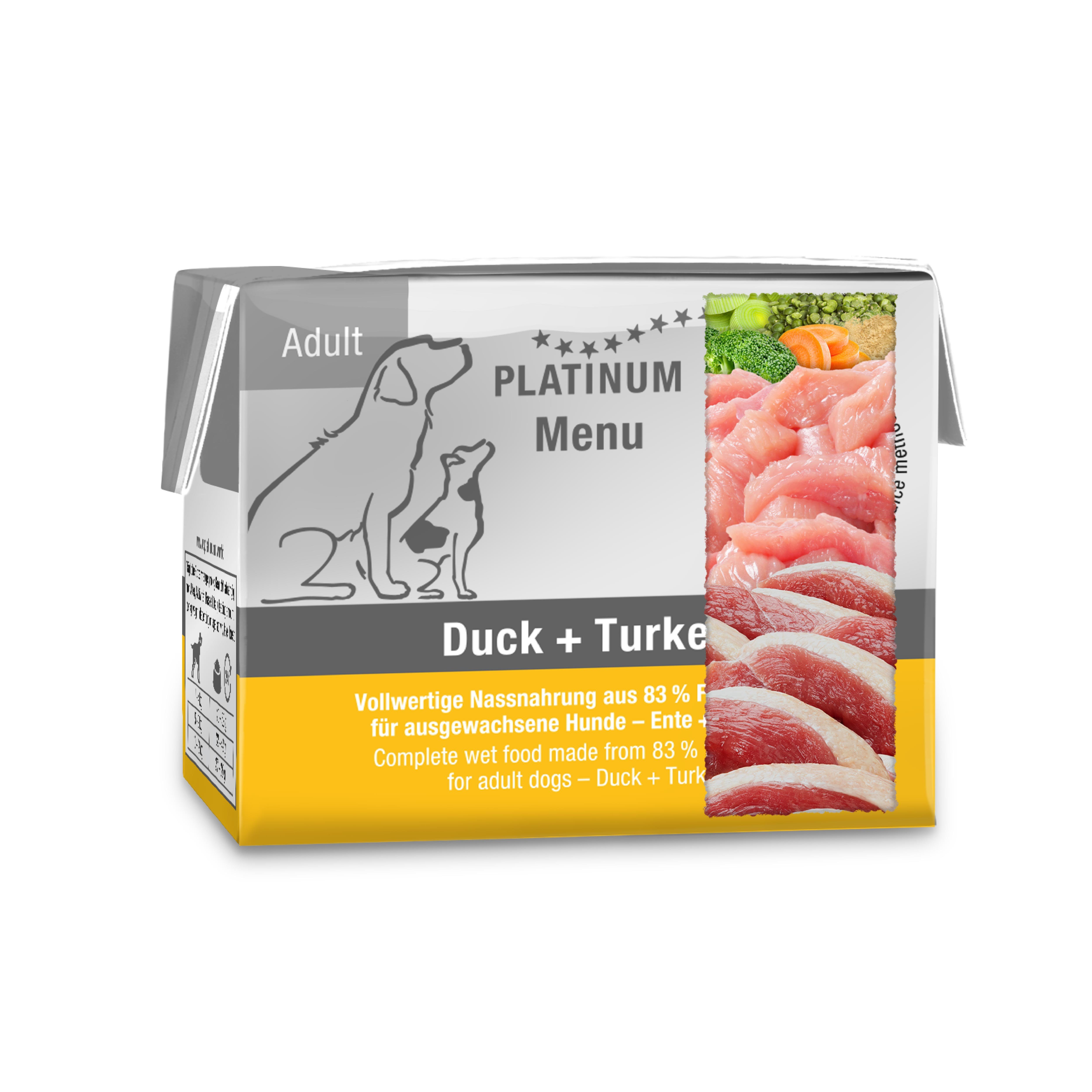  Platinum Ördekli ve Hindili Yaş Köpek Maması 90gr