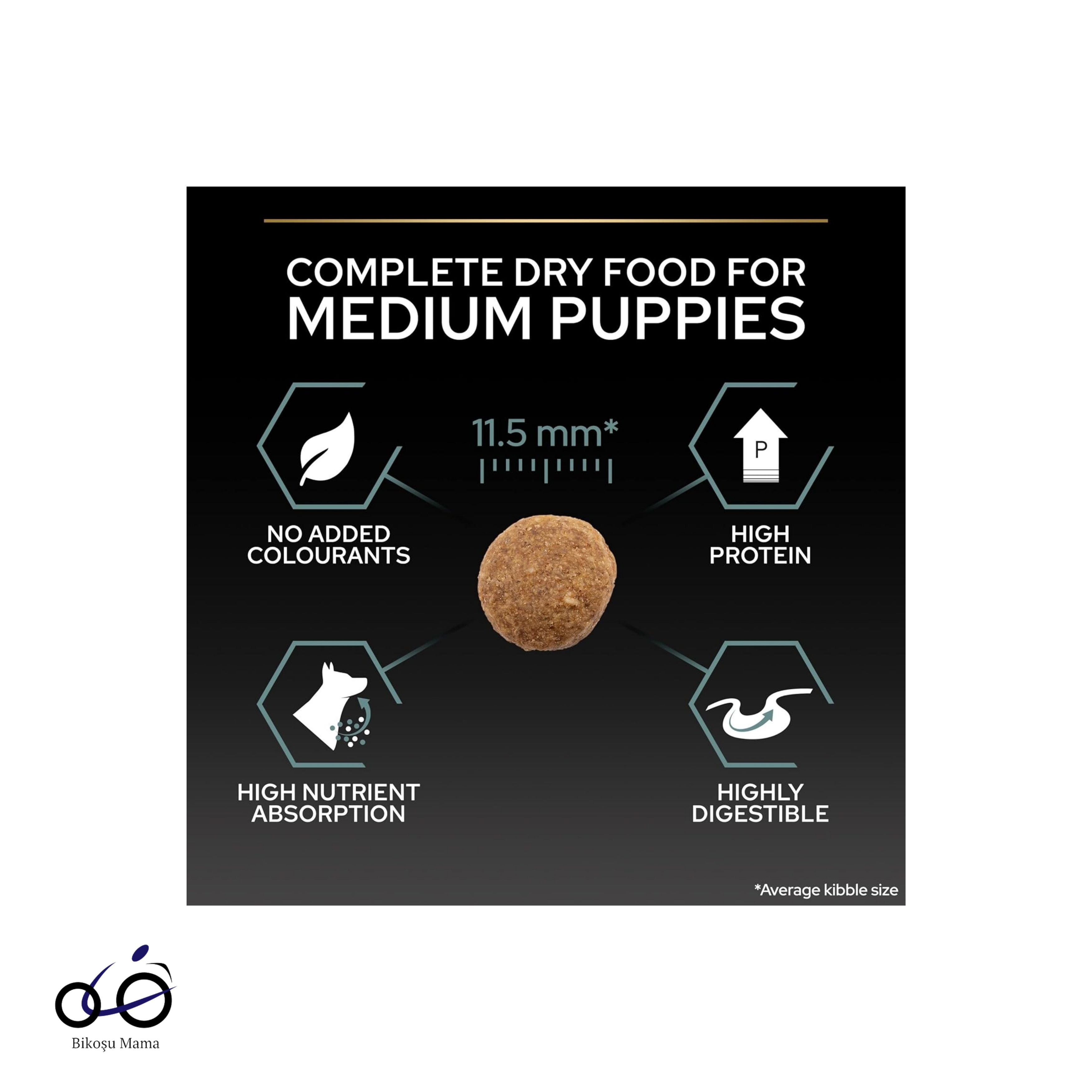 Pro Plan Medium Sensitive Digestion Kuzulu ve Pirinçli Orta Irk Yavru Köpek Maması 1kg (AÇIK MAMA)