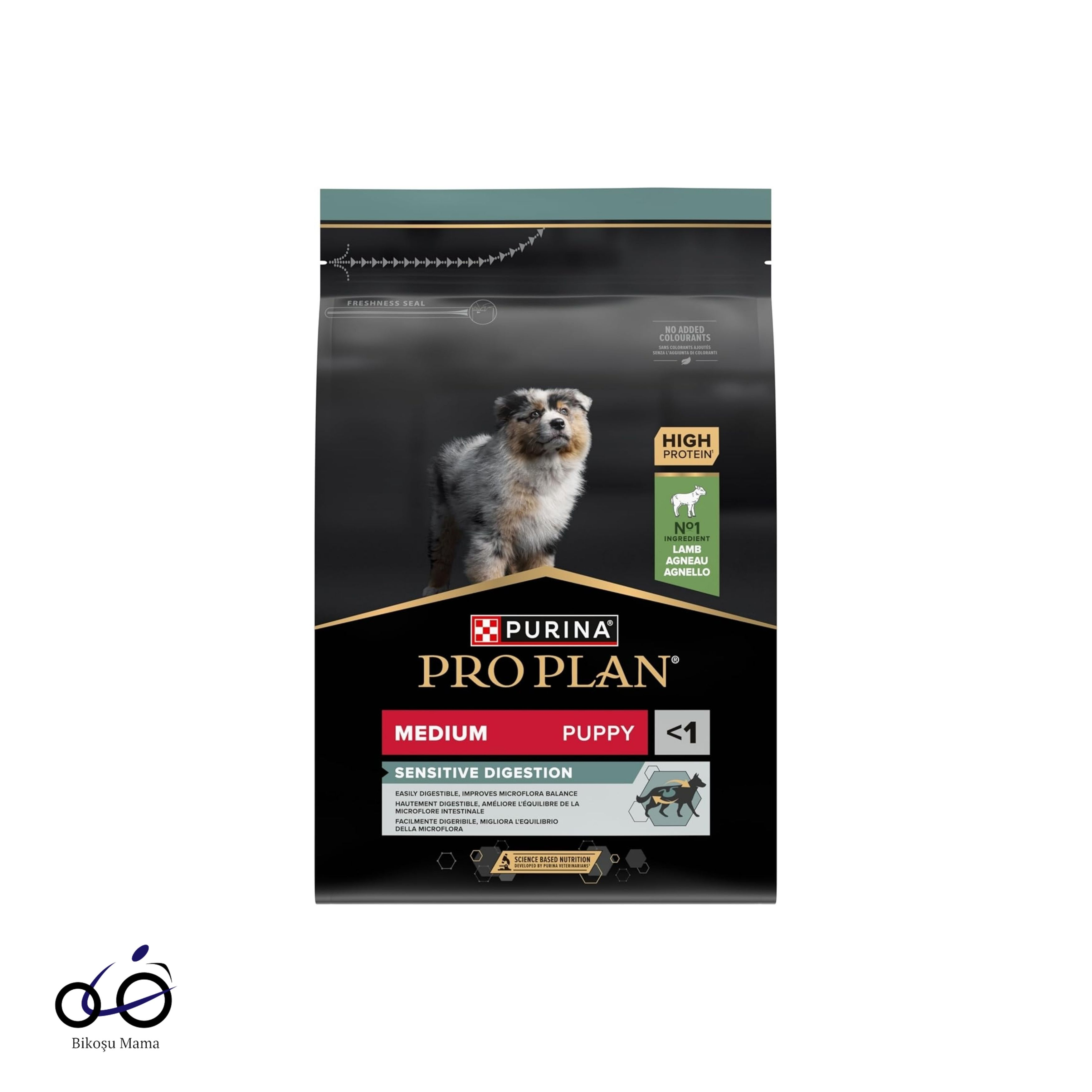 Pro Plan Medium Sensitive Digestion Kuzulu ve Pirinçli Orta Irk Yavru Köpek Maması