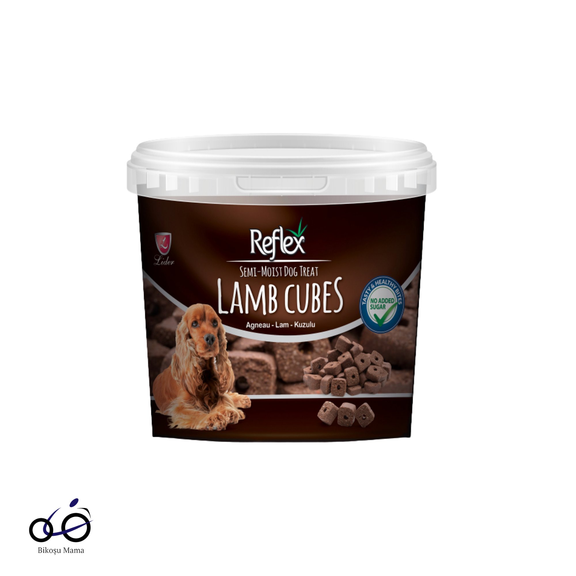  Reflex Kuzulu Yarı Yumuşak Küp Köpek Ödül Maması 500gr