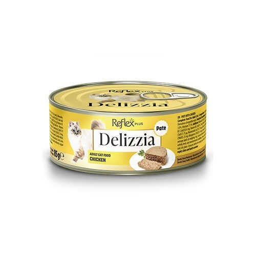  Reflex Plus Delizzia Tavuklu Ezme Yetişkin Kedi Konservesi 85gr