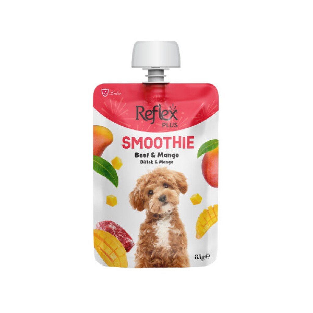  Reflex Plus Smoothie Biftek ve Mangolu Köpek Ödül Maması 85gr