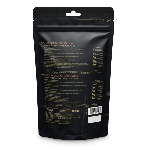  Reflex Snackies Natural Füme Somon Etli Şerit Köpek Ödül Maması 170gr