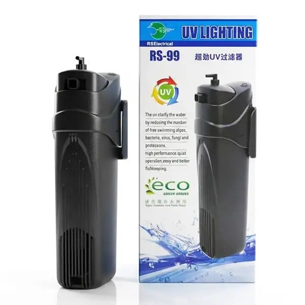  RS ELECTRİCAL 99 UV’li Akvaryum İç Filtre 800 L/H 8 W