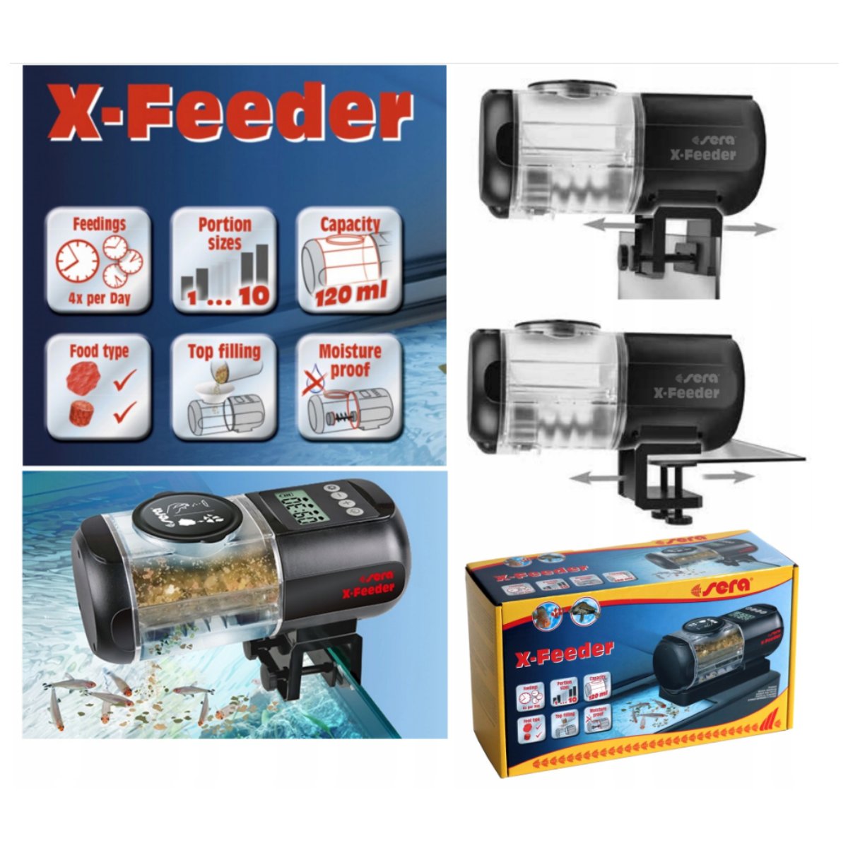  Sera X-Feeder Otomatik Balık Yemleme