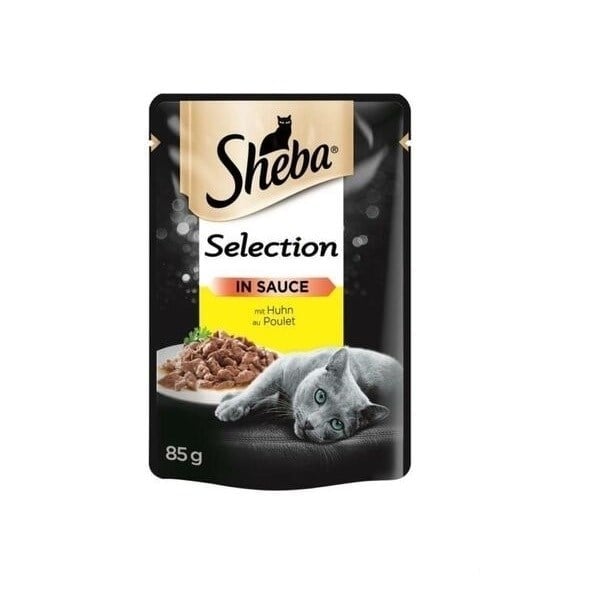  Sheba Pouch Tavuklu Yetişkin Kedi Konservesi 85gr