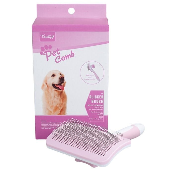  Sustalı Tel Uç Fırça Small Pembe