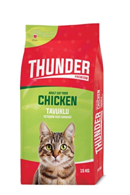  Thunder Tavuklu Yetişkin Kedi  Maması 15 Kg