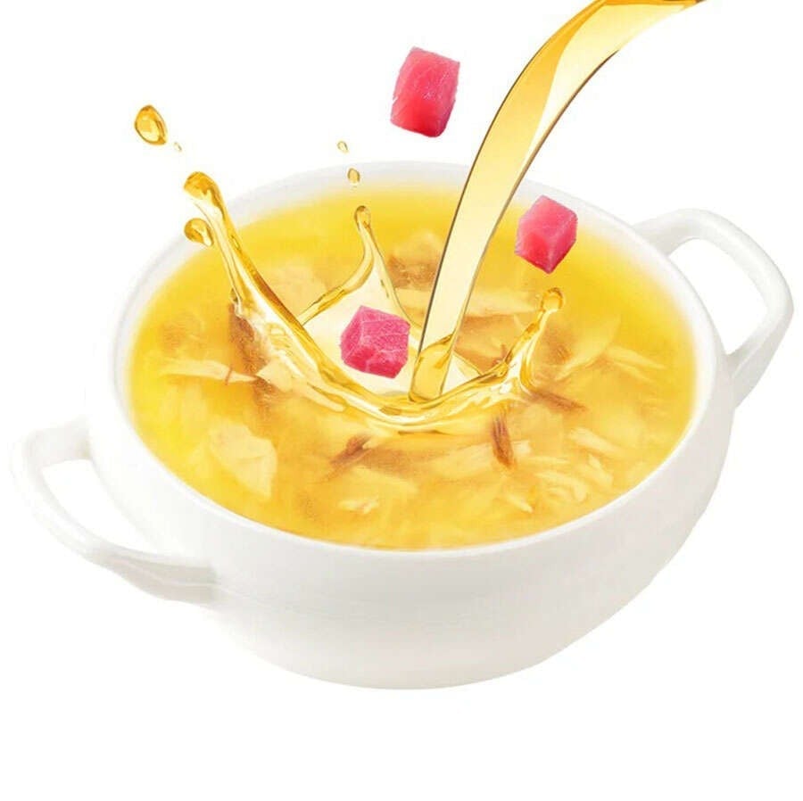  Wanpy Meat Broth Kediler için Ördek Etli Tahılsız Ek Besin Çorbası 50gr
