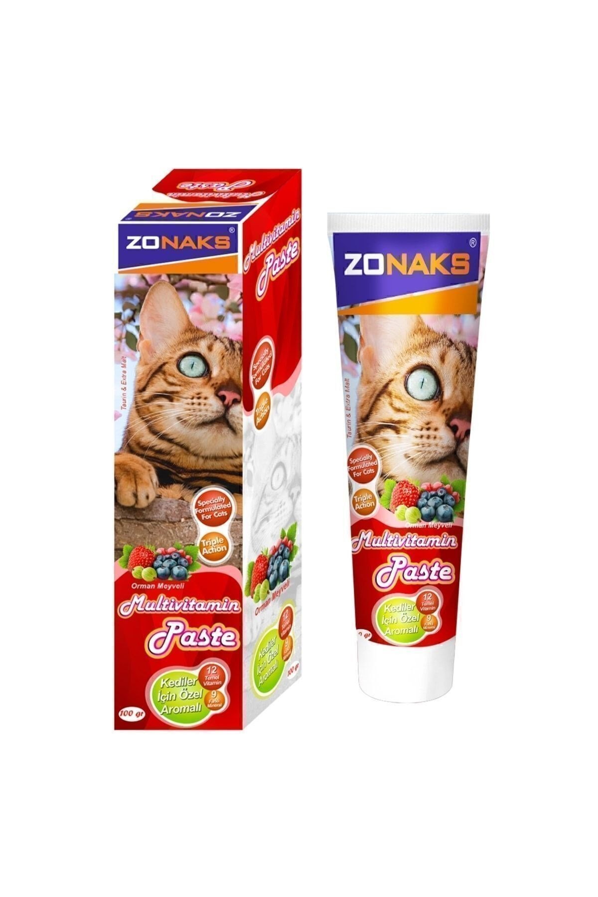  Zonaks Multivitamin Kedi Maltı 100 Gr.