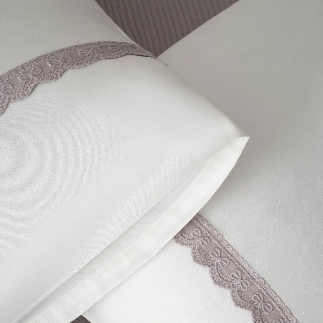 Eco Cotton Alessa Tek Kişilik Pike Takımı Organik Pamuk Gri
