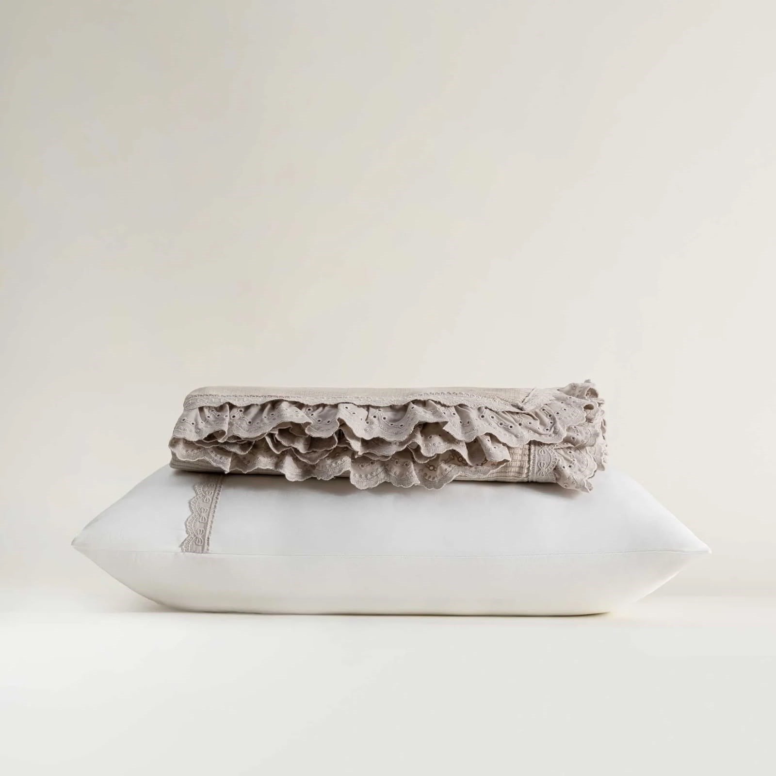 Eco Cotton Alessa Tek Kişilik Pike Takımı Organik Pamuk Bej