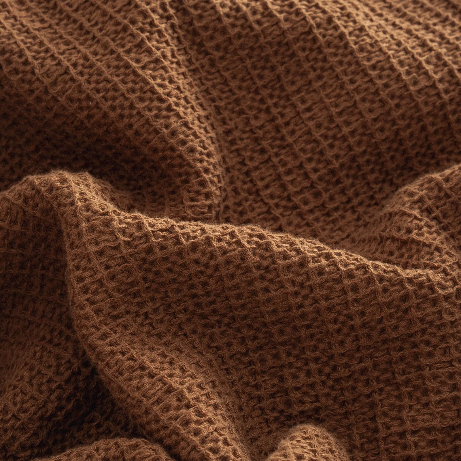 Eco Cotton Dina Çift Kişilik Organik Pamuk Pike Yatak Örtüsü Seti Terra