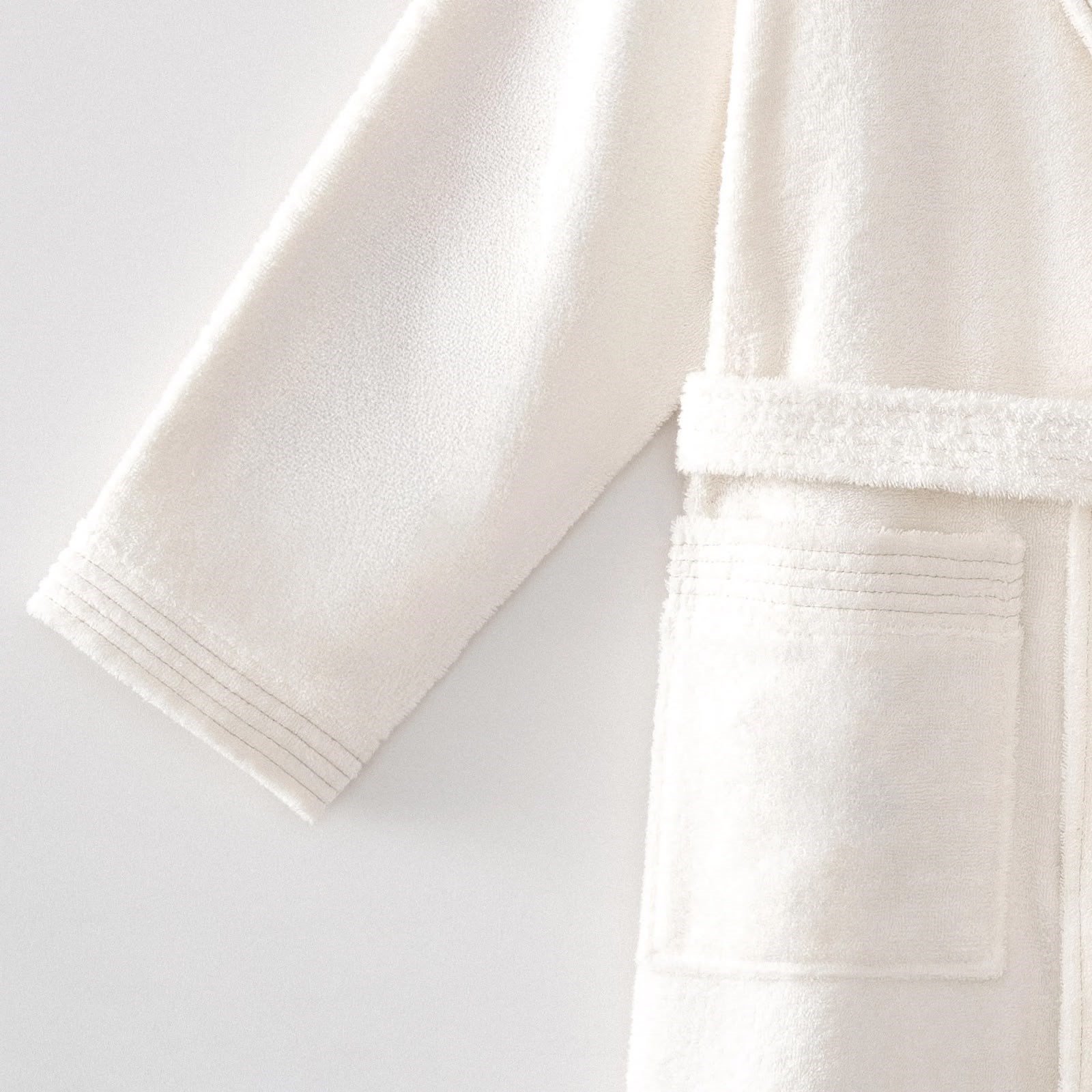 Eco Cotton Ecosoft Yeni Erkek Bornoz Organik Pamuk Krem