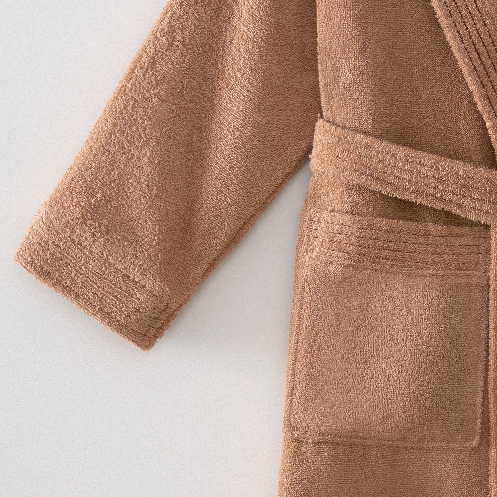 Eco Cotton Ecosoft Yeni Kadın Bornoz Organik Pamuk Terra